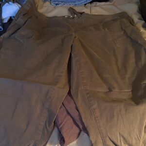 Sonoma Tan Track Pants